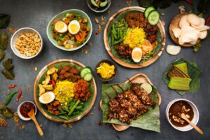 Indonesian buffet